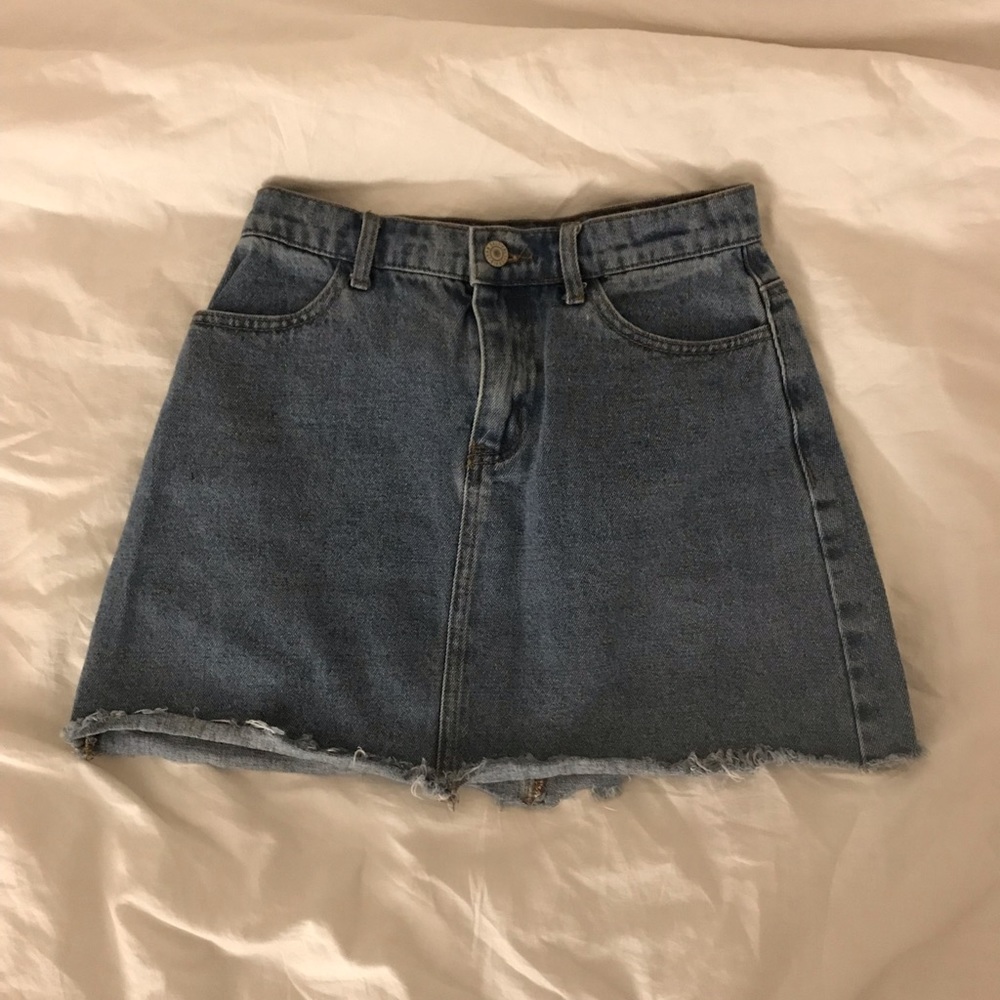 Brandy Melville juliette denim mini skirt